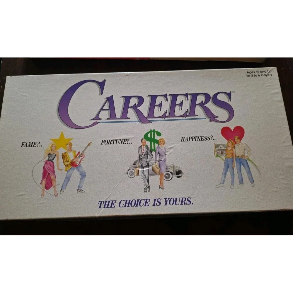 Careers Board Game 1992 Complete Game by Tiger Games Vintage